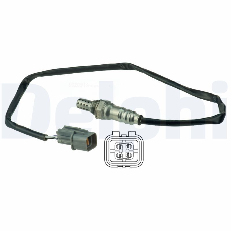 DELPHI ES20519-12B1 | Oksijen Sensörü (Hyundai Accent Blue Ix20 i20 i30 Elantra / Kia Rio / Picanto / Sportage / Cee D)