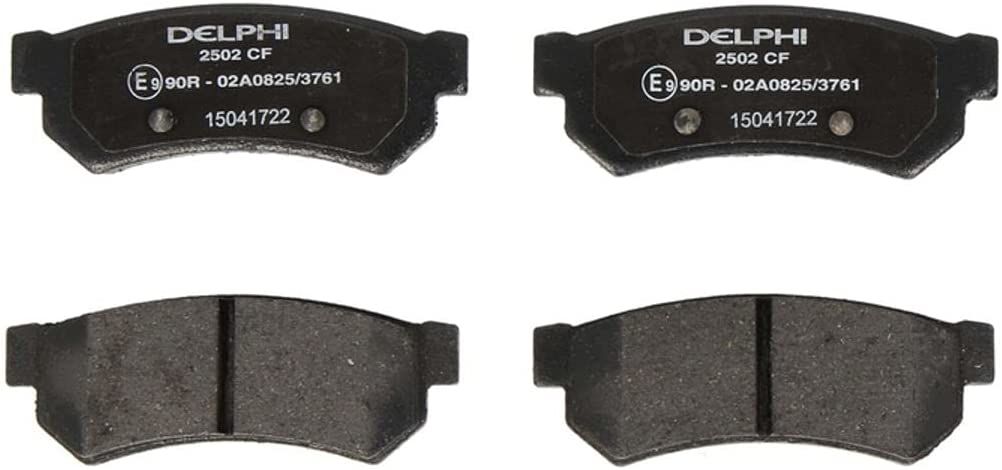 DELPHI LP2502 | Chevrolet Lacetti Arka Fren Balatası 2007-2012 Modele Uygun