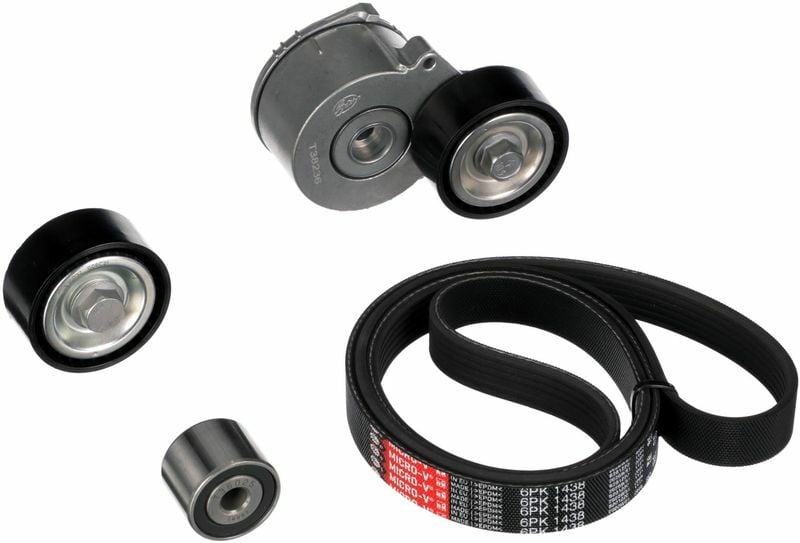 GATES K016PK1438 | Kanallı Kayış Kiti T38236 + T36025 + T36032 + 6Pk1438-(Peugeot: Partner 99Ps)