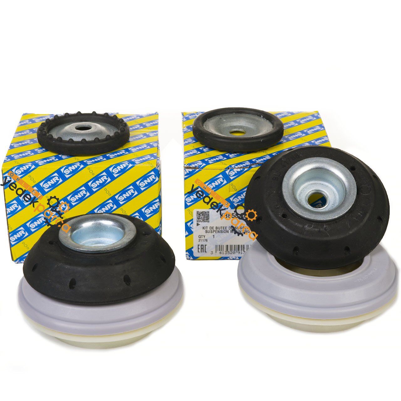 SNR KB65820 | Opel Corsa D Amortisör Üst Takozu Bilyalı 2X