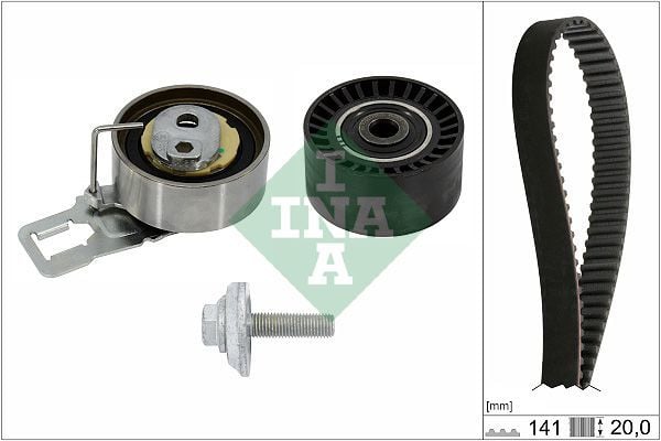 INA 530069810 | Eksantrik Rulman Kiti (Triger Seti) C5 III C4 II Ds4 P208 P308 P3008 P5008 P2008 Partner Tepe Berlın