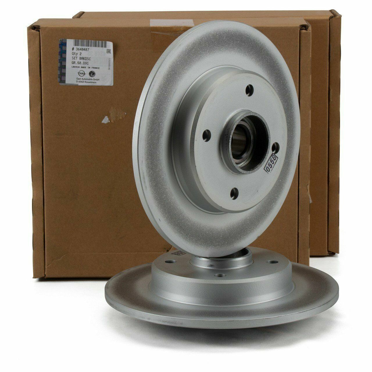 PSA 3648487  Peugeot 307 Arka Fren Disk Takımı Poryalı Tip Orijinal