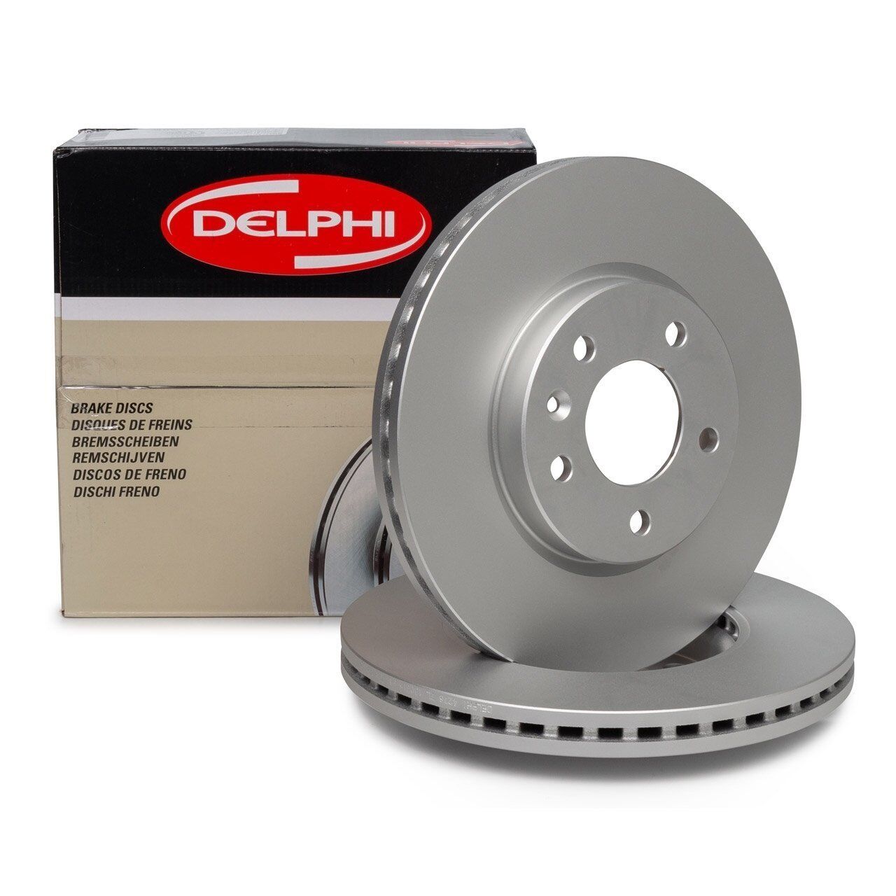 DELPHI BG2443 | Opel Vectra B 1.6 Benzinli (X16XEL) 96-98 Model Arası Ön Fren Diski Hava Kanallı Takım