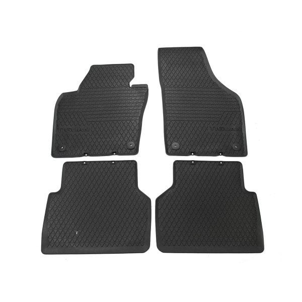 VAG / ORJINAL 5N1061500A82V | Volkswagen Tiguan 2008-2018 Model Arası Orijinal Kauçuk Paspas Takımı Siyah Renk