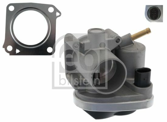 FEBI BILSTEIN 104107 | Gaz Kelebegı (Boğaz Contalı) Caddy Golf IV Polo Cordoba Leon Toledo II Fabia Octavia Bca Aua 97-10