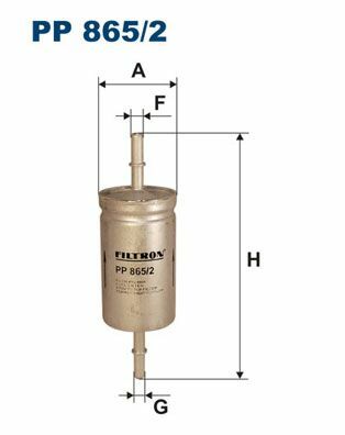 FILTRON PP865-2 | Benzin Filtresi 99-05 Focus 1.4-1.6-1.8-2.0 16V