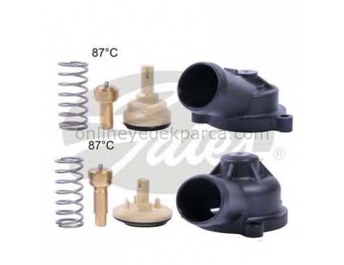 GATES TH700K1 | Volkswagen Passat 2006-2010 1.4TSI / 1.6FSI Çift Termostat Tamir Takımı