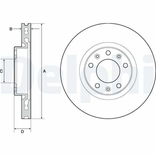 DELPHI BG4669C | Disk On 13-Cn.C4 | 1 Adet