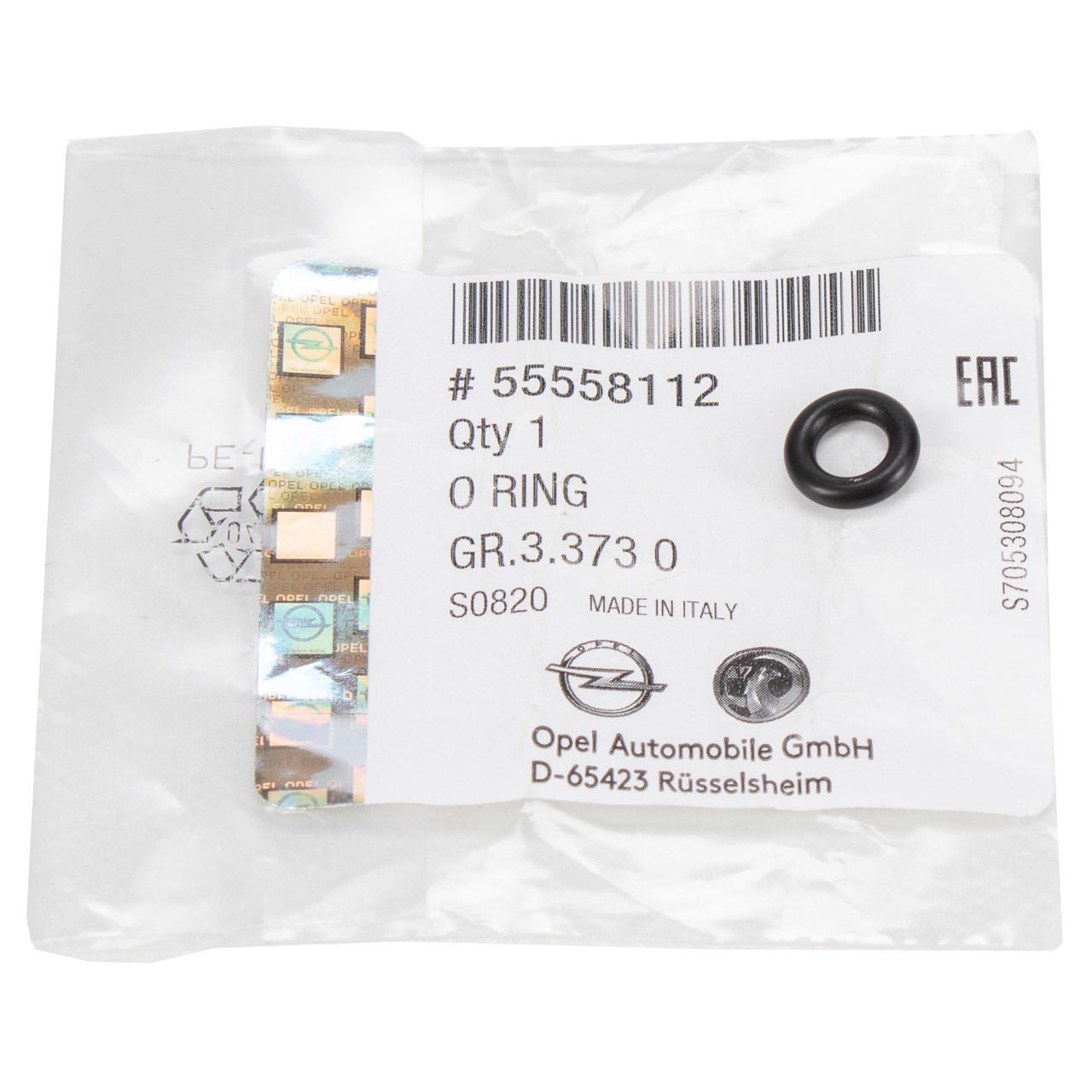 PSA 55558112 | Opel Astra J 1.4 Turbo Kompresör Yağ Besleme Boru Oringi Orijinal