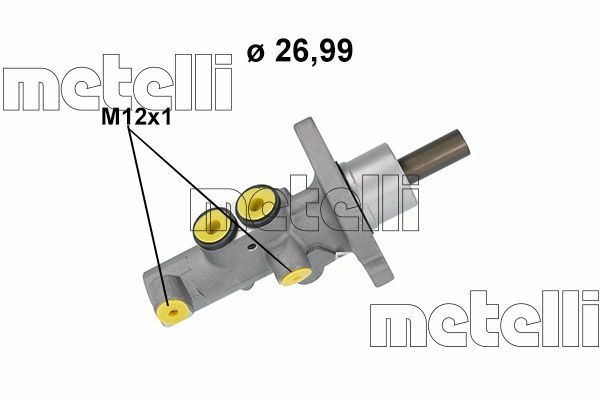 METELLI 05-1218 | Ana Fren Merkezi 26.99mm VW