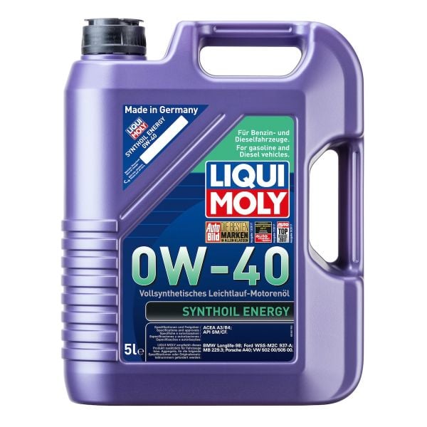 LIQUI MOLY 9515 | LIQUİ MOLY ynthoil Energy 0W-40 Motor Yağı 5LT ()