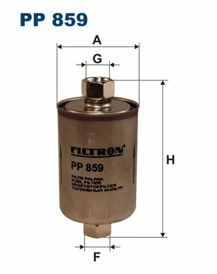 FILTRON PP859 | Mazot Filtresi 95-02 Range Rover-Dıscovery4×4