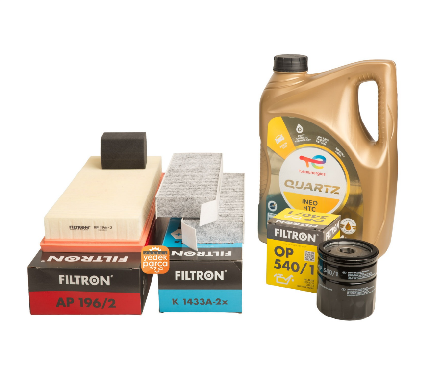 Opel Corsa F 1.2 Puretech Benzinli Periyodik Yağ Bakım Filtre Seti Karbonlu Polen HTC Yağ Filtron Marka