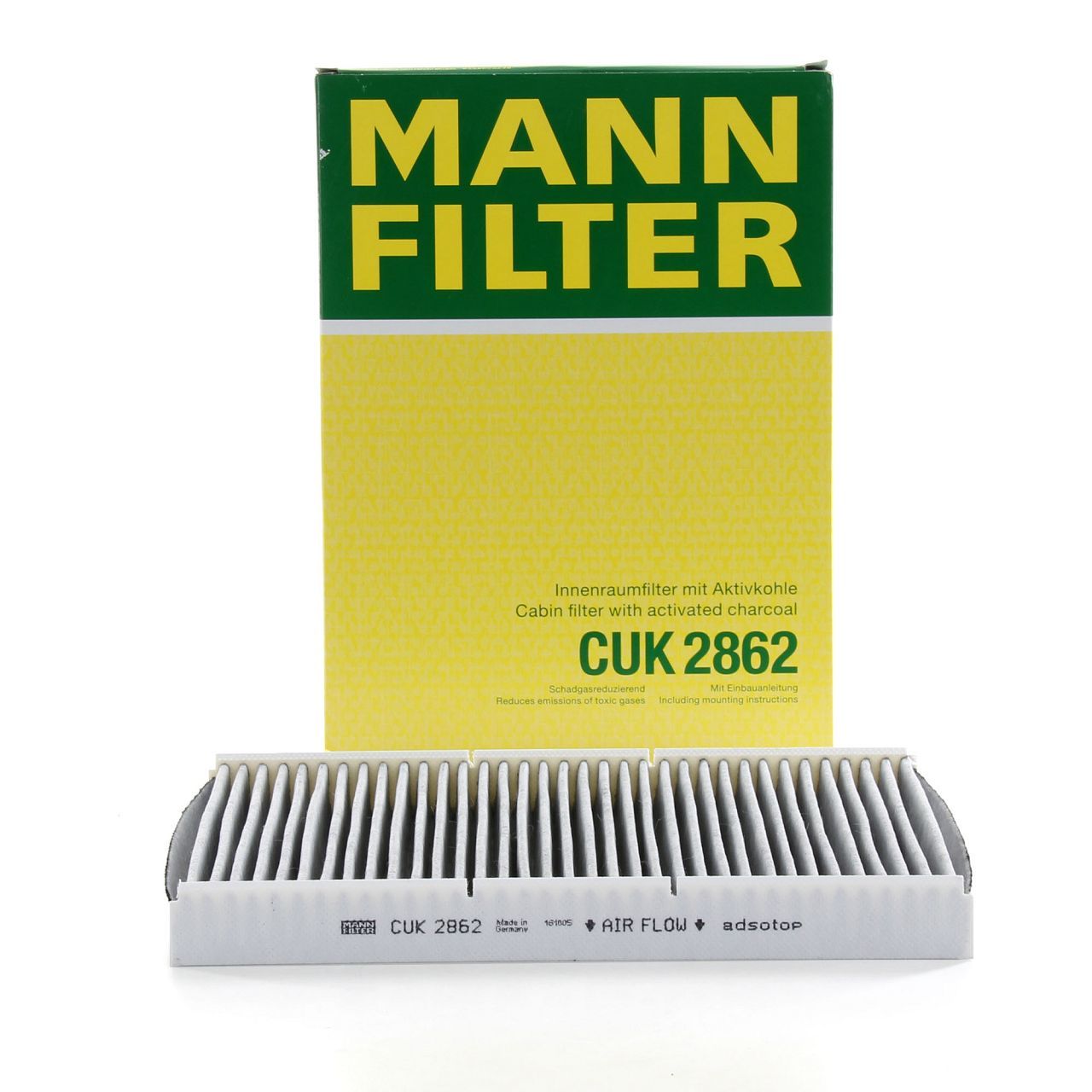 MANN CUK2862 | Volkswagen Golf 4 Karbonlu Polen Filtresi