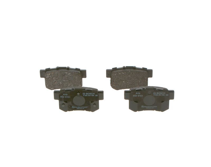 BOSCH 0986494358 | Fren Balata Arka 03-07 Ha.Cr-V
