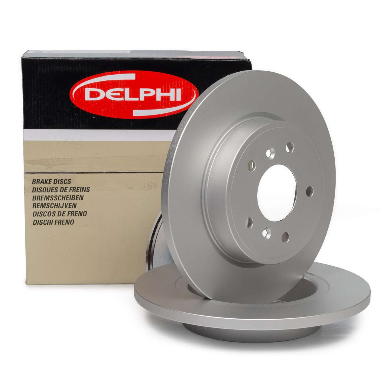 DELPHI BG4807C | Nissan QashQai 2013- 1.6 dCi 96 Kw 130 Bg Arka Fren Disk Takımı