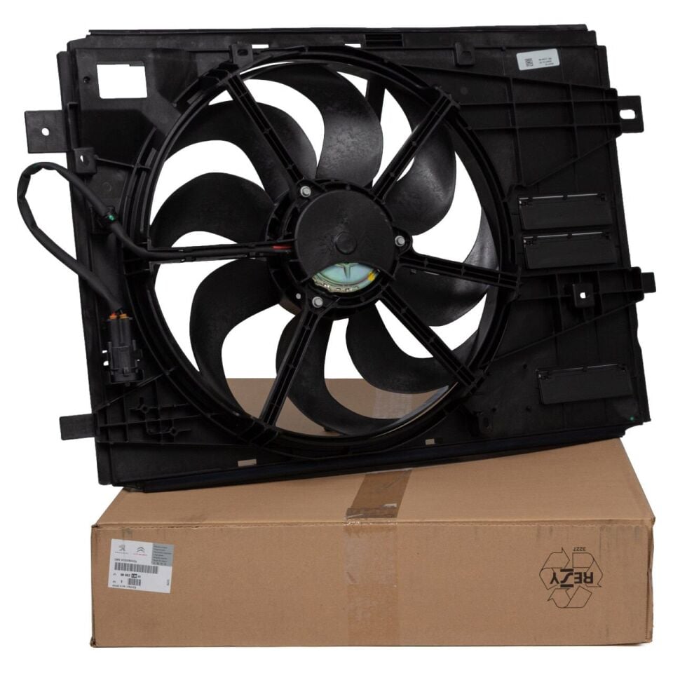 PSA 9832930080 | Peugeot 5008 P87E Fan Motoru Motoru Komple Orijinal
