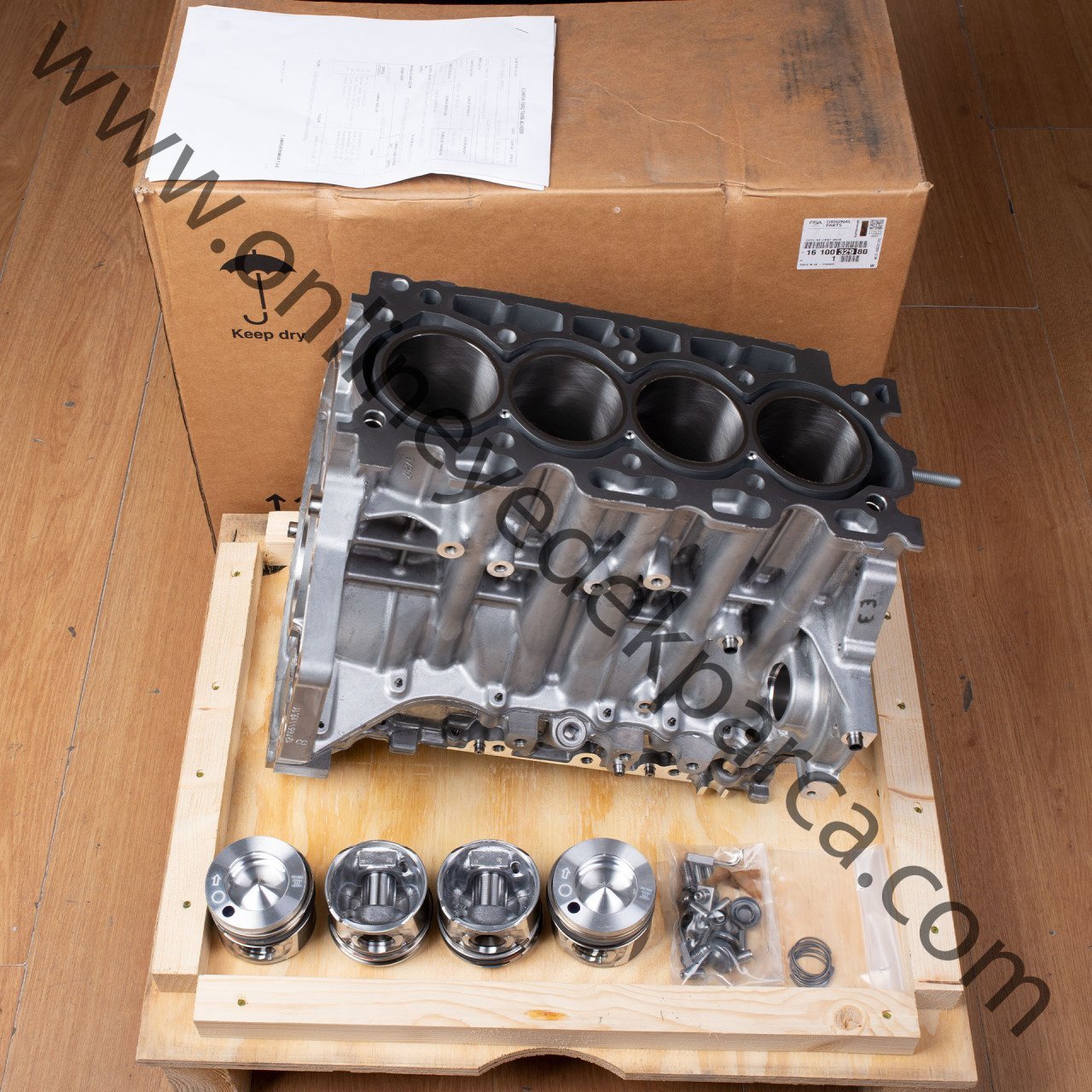 PSA 1610032980 | Citroen DS4 1.6 Dizel Euro 5 Motor Bloğu (Piston Sekmanlı) Orijinal Sıfır Faturalı