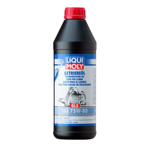 LIQUI MOLY 3658 | Yarı Sentetik GL5 75W-80 Dişli Şanzıman Yağı 1 Litre (3658)