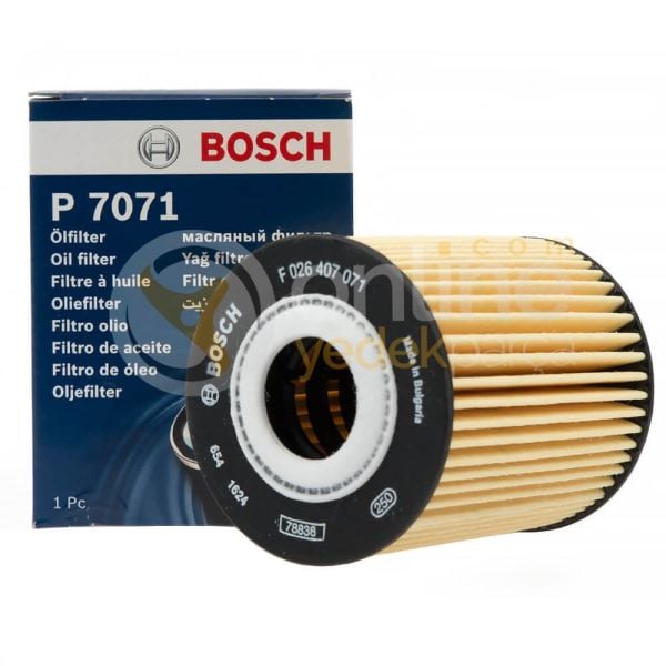 BOSCH F026407071 | Opel Antara 2.0 Dizel Yağ Filtresi