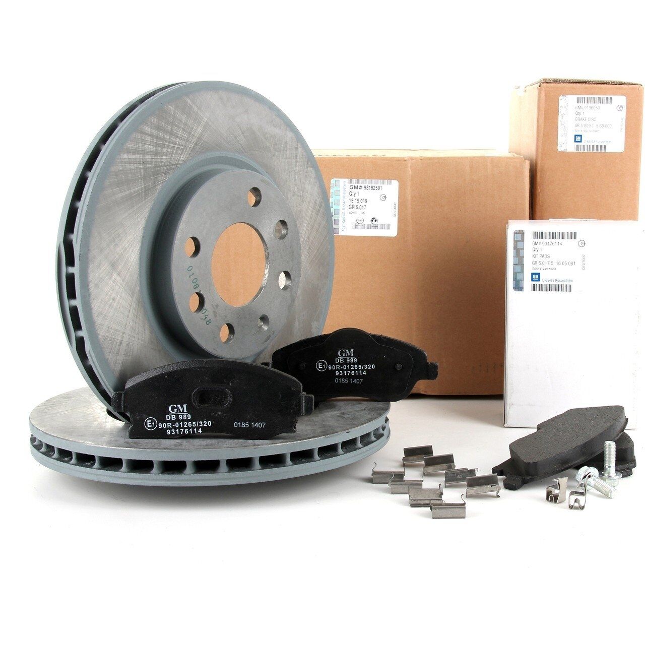 MOPAR (PSA 93182591 | )Opel Corsa C 1.3 / 1.4 Ön Fren Disk Balata Takımı Orijinal