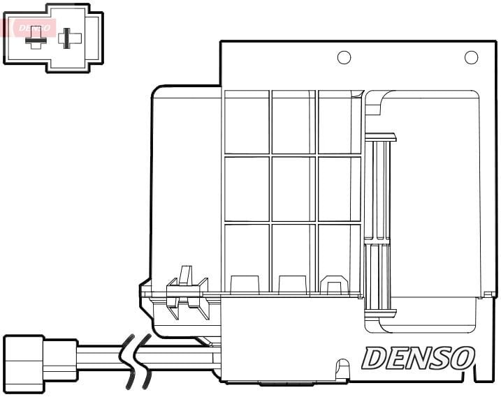 DENSO DEA17033 | Kalorifer Motoru Mercedes Sprinter