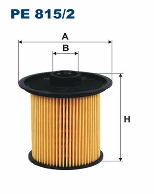 FILTRON PE815-2 | Mazot Filtresi Kangoo-Laguna-Megane 1.9D *F8q-F9q*