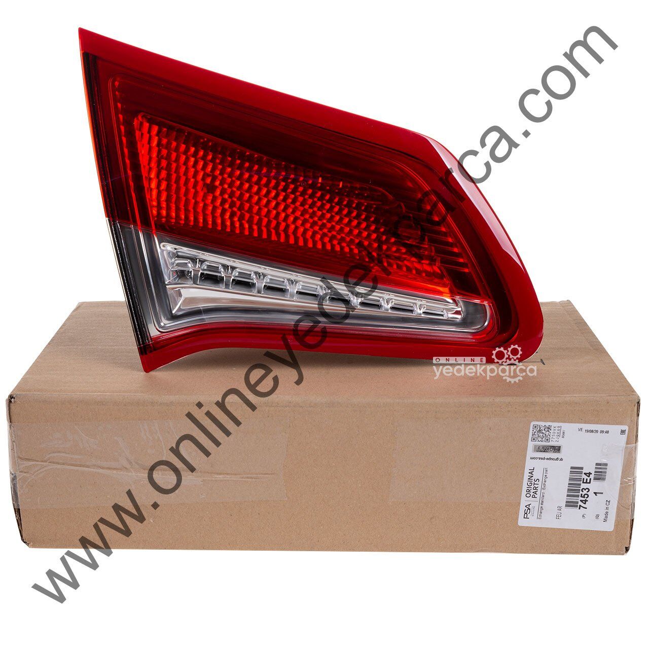 PSA 7453.E4 | Citroen C4 2011-2017 Sol Arka İç Stop Lambası Orijinal