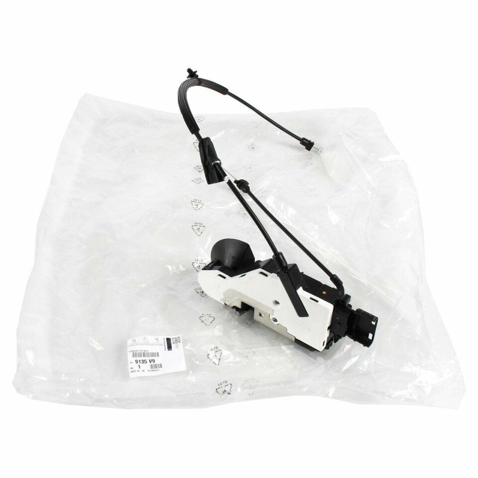 PSA 9135.V9 | Peugeot 207 2006-2012 Ön Sol Kapı Kilidi Orijinal