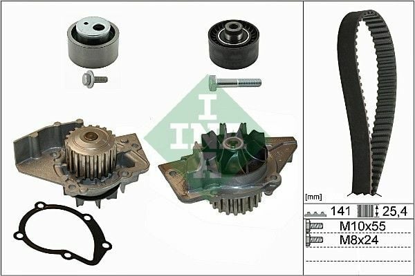 INA 530047030 | Triger Eksantrik Gergi Seti Devirdaimli Boxer II Jumper II Partner II Berlingo II 206 C5 307 Expert