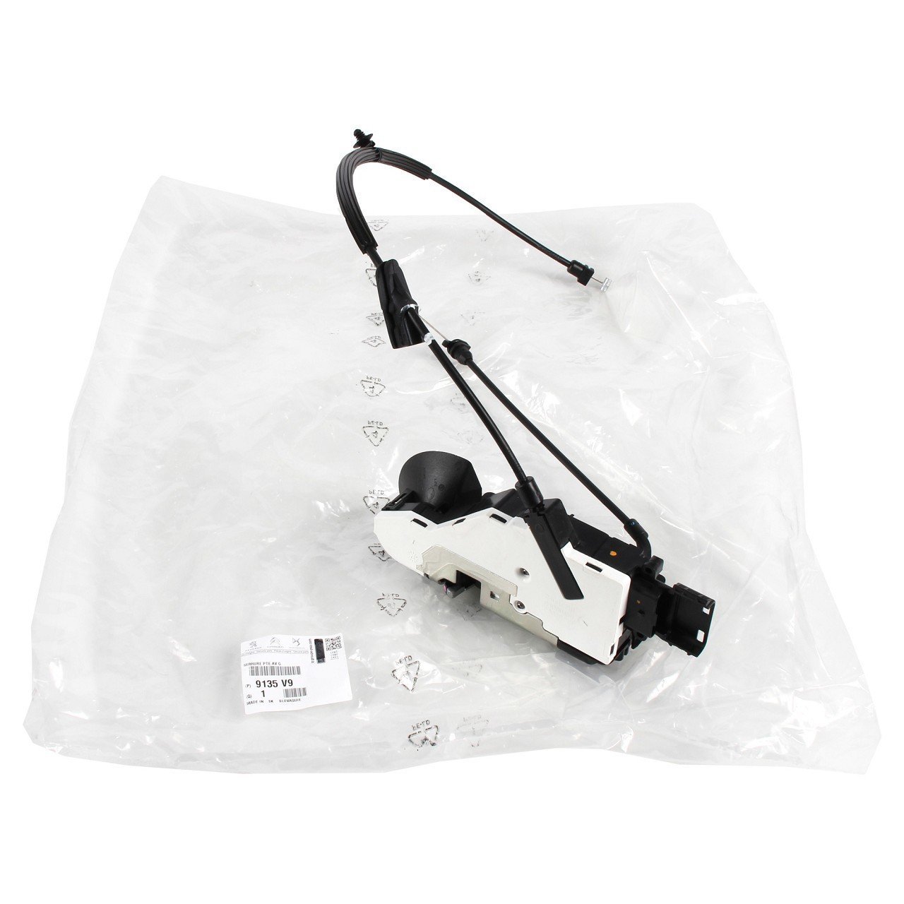 PSA 9136.W6 | Peugeot 207 2006-2012 Ön Sağ Kapı Kilidi Orijinal