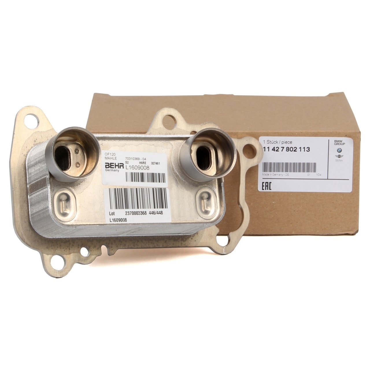 BMW 11427802113 | E60 Kasa 520d (N47 Motor) Yağ Soğutucusu (11427802113)