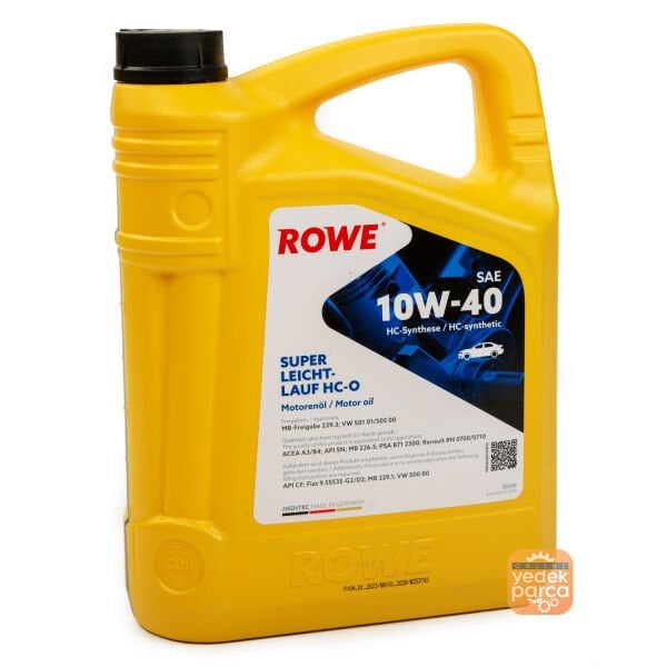 ROWE 20058-0040-99 | Hightec Super Leichtlauf HC-O 10W40 Motor Yağı 4 Litre