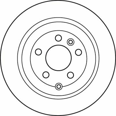 TRW DF6129 | Disk Arka 07-15 Freelander 2.24×4 | 1 Adet