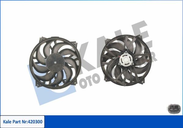 KALE 420300 | Fan Motoru 02-Partner-Berlingo 1.4-1.6-2.0Hdi