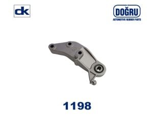 DOĞRU KAUÇUK 1198 | Chevrolet Yeni Aveo 1.2 1.4 Benzinli Arka Motor Kulak Braketi DK