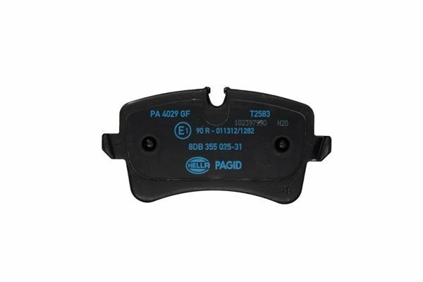 HELLA PAGİD 8DB355025-311 | Fren Balatası Audi, Porsche A4 Avant (8K5, B8) , A4 Avant (8W5, B9) , A5 (8T3) , A5 Convertible (8F7) ,