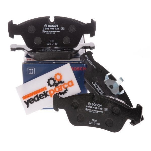 BOSCH 0986495220 | Ford Fiesta 2002-2008 Ön Fren Balata Takımı