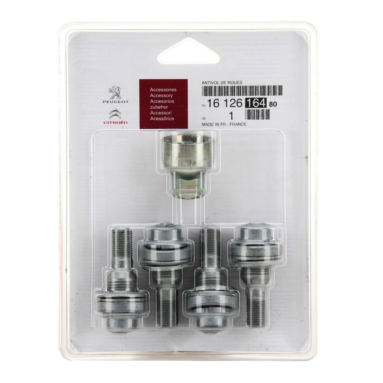 PSA 1612616480 | Citroen Berlingo 2003-2020 Şifreli Kilitli Bijon Seti Orijinal