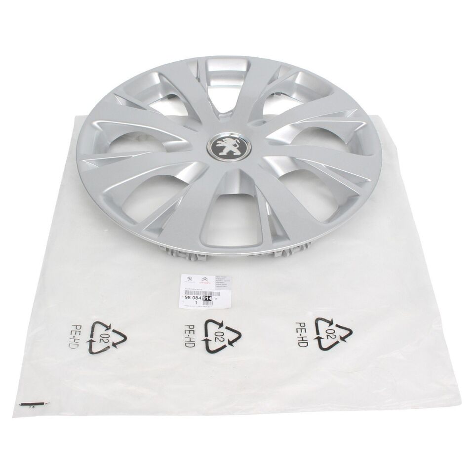 PSA 98084914TW | Peugeot 208 2012-2020 Jant Kapağı 15İnç Orijinal Adet Fiyat