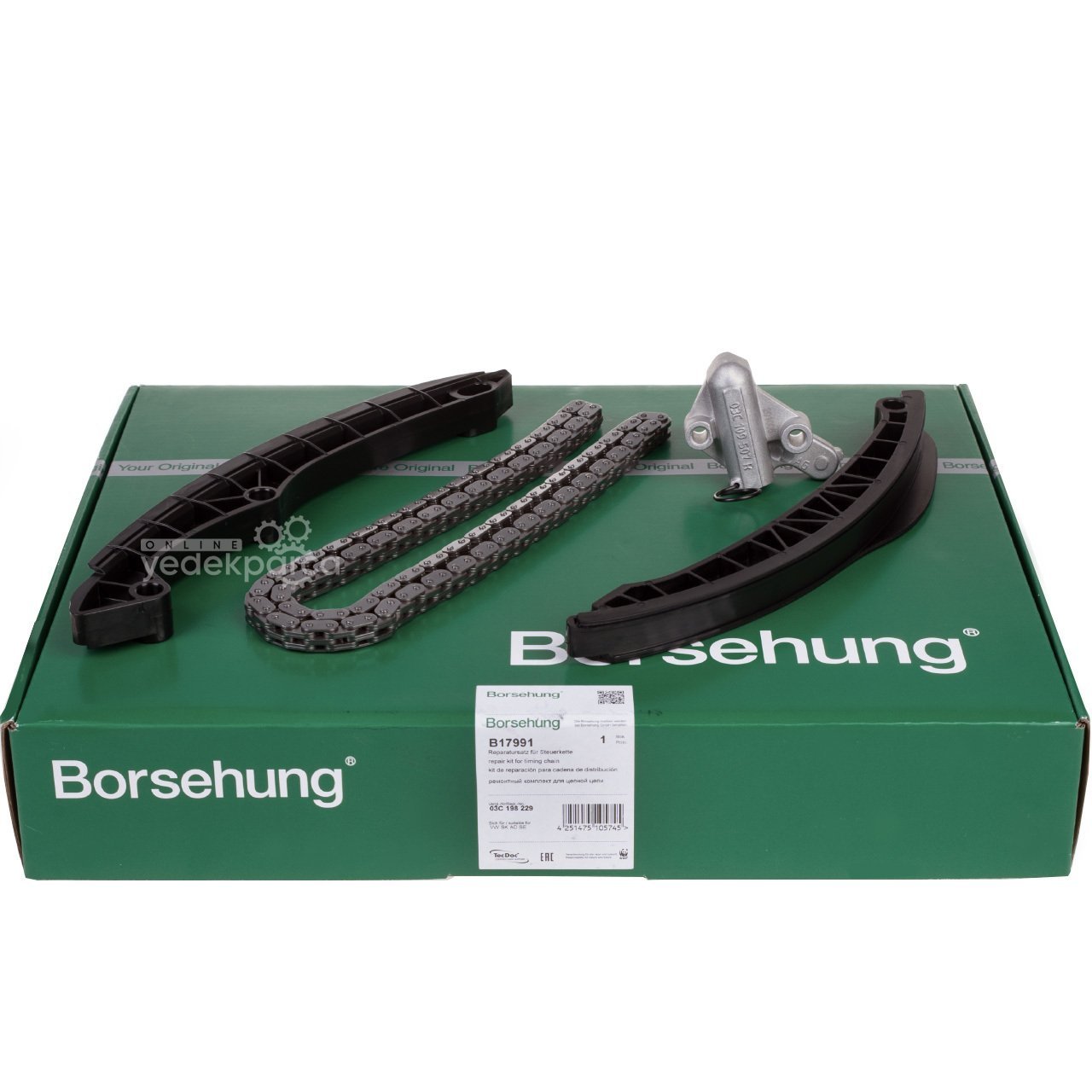 BORSEHUNG B17991 | Seat Altea 2008 Sonrası 1.4 TSI Zincir Seti (Orjinal) Marka