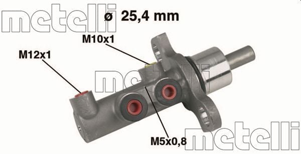 METELLİ 05-0438 | Ana Merkez Alüminyum (Opel Vectra C 1.6 1.8 1.9 CDTI 2.0 Dtı 2,2 Dtı 2004 -)