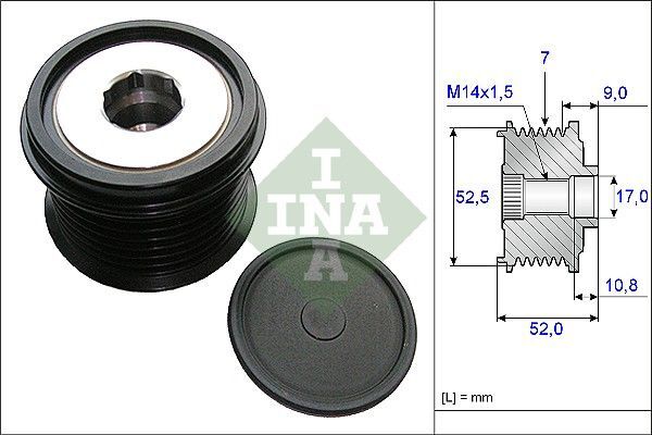 INA 535020910 | Alternatör Kasnağı (Toyota)
