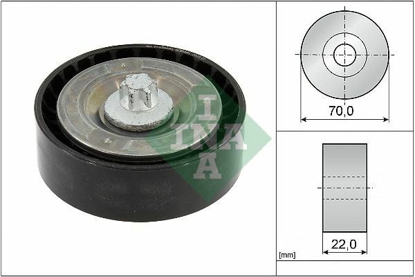 INA 532089510 | Kayış Gergi Rulmanı C257 17-W213 16-C253 19-W222 17-Vito W447 14 -