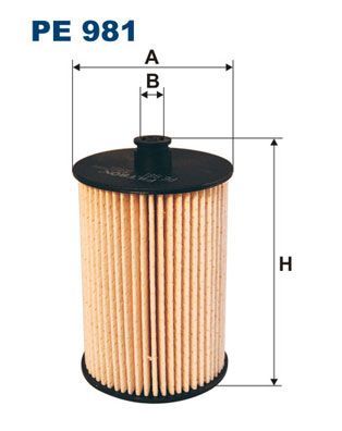 FILTRON PE981 | Mazot Filtresi 01-07 Lt28-Lt35-Lt46 2.8Tdi