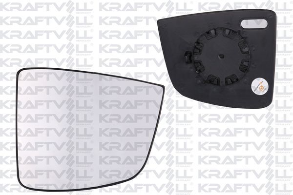 KRAFTVOLL 09080022 | Dış Dikiz Ayna Camı Mekanik Convex Camlı Sağ Doblo III 10->