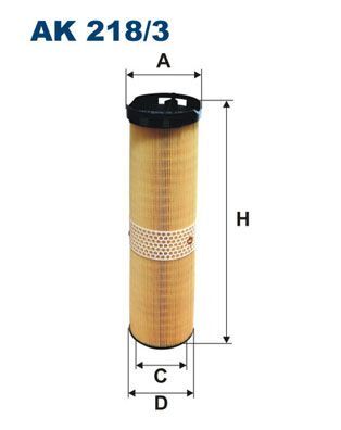 FILTRON AK218-3 | Hava Filtresi 03-07 E-Seri (W211-S211)