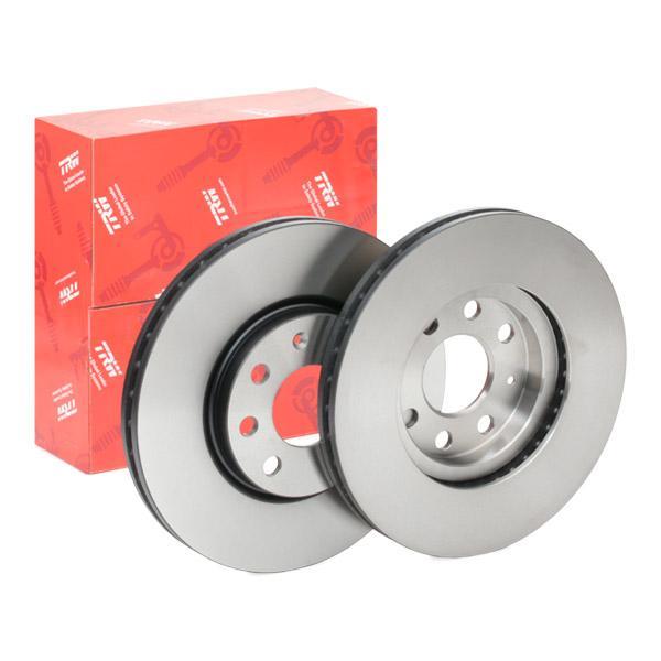 TRW DF4165 | Opel Combo C 4 Bijon Ön Fren Diski Takım Hava Kanallı 24x260 mm 2001-2003