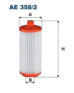 FILTRON AE358-2 | Hava Filtresi 16-Hı. i10 Oval
