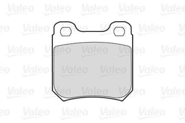 VALEO 670183 | Fren Balata Arka Vectra.B-Omega.A
